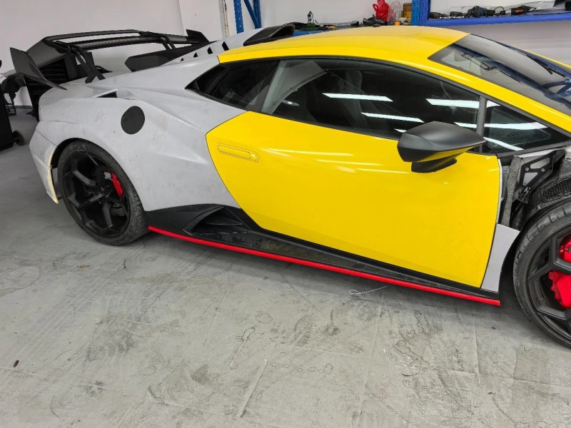 Dry Carbon Fiber Material STO Body Kit Full Set Bumper Hood Wing for Huracan LP580 LP610 EVO
